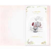 Beautiful Fiancee Handmade Me to You Bear Christmas Card Extra Image 1 Preview